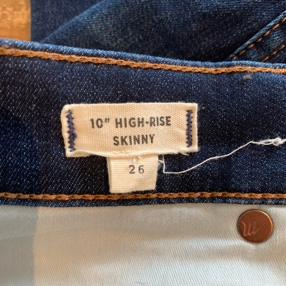 Madewell 10” High-Rise Skinny - Picture 5 of 6